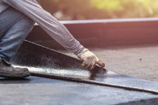 Professional Basement Waterproofing technician working in Arnold, PA